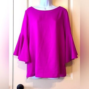 2 Hearts Bell Sleeve Blouse  size M\L